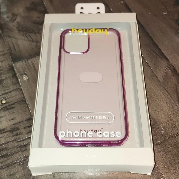 Heyday Soft Shell Phone Case for iPhone 12 & 12 Pro - ROSE GOLD
